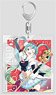 Hatsune Miku Racing Ver. 2018 Big Acrylic Key Ring (6) (Anime Toy)