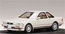 Toyota Soarer (Z10) 3.0GT-Limited Air Suspension (MZ21) 1987 Crystal White Toning (Diecast Car)