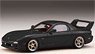 Mazda RX-7 (FD3S) Custom Version Brilliant Black (Diecast Car)