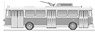 Skoda 9tr Bus (Beige/Light Beige) (Diecast Car)