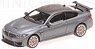 BMW M4 GTS 2016 Gray Metallic/Orange Wheel (Diecast Car)