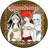 [Urusei Yatsura] Synthetic Leather Badge 04 Lum & Benten & Oyuki (Anime Toy)