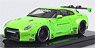 LB Work R35 GT Wing Fluorescent Green (Diecast Car)