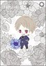 Hetalia: The World Twinkle Synthetic Leather Pass Case Charatto Fleur Ver. Prussia (Anime Toy)