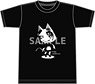 コラボイラストTシャツ 【SIRENといっしょ】 鎌シビトロver. 黒 S (キャラクターグッズ)