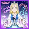 Love Live! Sunshine!! Microfiber Mini Towel [Mari Ohara] Water Blue New World Ver. (Anime Toy)