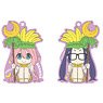 Yurucamp Survival Camp [Front and Back Rubber] Banana-san Nadeshiko & Chiaki (Anime Toy)