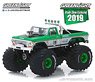 1974 Ford F-250 Monster Truck - #19 GreenLight Racing Team - 2019 GreenLight Trade Show Exclusive (Diecast Car)