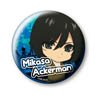 Attack on Titan Can Badge Mikasa (Anime Toy)