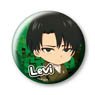 Attack on Titan Can Badge Levi (Anime Toy)