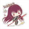 Fate/Grand Order Design Produced by Sanrio Big Die-cut Sticker Lancer/Scathach (Anime Toy)