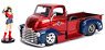 Hollywood Ride / Bombshells `52 Chevy COE & Wonderwoman (Diecast Car)