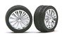 23` Bingz Chrome Spinners w/Tire (Set of 4) (Accessory)