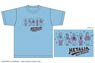 Hetalia Axis Powers T-Shirts [Blue] 08 XL Size (Anime Toy)