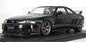 Nissan Skyline GT-R (BCNR33) V-spec Black (Diecast Car)