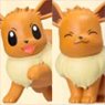 Pokemon NOS-79 Nose Character Eevee Solo (Set of 6) (Anime Toy)