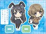 Seishun Buta Yaro wa Bunny Girl-senpai no Yume o Minai Acrylic Chara Stand Mai Sakurajima & Tomoe Koga (Anime Toy)