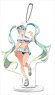 Hatsune Miku Racing Ver. 2018 Acrylic Stand (3) (Anime Toy)