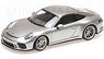 Porsche 911 (991.2) GT3 Touring 2018 Silver Metallic (Diecast Car)