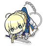 Fate/Extella Link Altria Pendragon Acrylic Tsumamare Key Ring (Anime Toy)