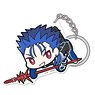 Fate/Extella Link Cu Chulainn Acrylic Tsumamare Key Ring (Anime Toy)