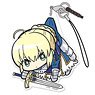 Fate/Extella Link Altria Pendragon Acrylic Tsumamare Strap (Anime Toy)
