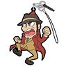 Lupin the 3rd Part5 Inspector Zenigata Tsumamare Strap (Anime Toy)