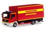 (HO) MAN TGL Canvas Truck with Liftgate `Ingolstadt Fire Department` (Model Train)
