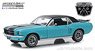 1967 Ford Mustang Coupe `Ski Country Special` - Winter Park Turquoise (ミニカー)