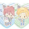 HoneyWorks×My Melody トレーディングハート形缶バッジ (8個セット) (キャラクターグッズ)