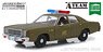 Artisan Collection - The A-Team (1983-87 TV Series) - 1977 Plymouth Fury U.S.Army Police (Diecast Car)