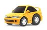 TinyQ Honda Integra DC2 Yellow (Choro-Q)