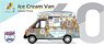 Tiny City No.60 Ice Cream Van (Uncle Print) (Diecast Car)