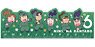 Nintama Rantaro Acrylic Ruler 06 6th Graders (Anime Toy)