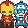 Marvel Comic Rubber Strap Collection / Mini Chara (Set of 10) (Anime Toy)