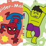 Marvel Comic Rubber Strap Collection / Mini Chara Glitter (Set of 10) (Anime Toy)