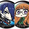 Persona 5 the Animation Trading Can Badge (Set of 9) (Anime Toy)