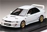 Subaru Impreza WRX type R STi Version VI 1999 (GC8) Pure White (Diecast Car)