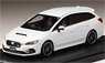 Subaru Levorg STI Sports Eyesight (D Type) Crystal White Pearl (Diecast Car)