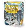 Dragon Shield Standard Size Silver (100 Pieces) (Card Supplies)