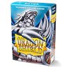 Dragon Shield Matte Japanese Size Silver (60 Pieces) (Card Supplies)