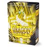 Dragon Shield Matte Japanese Size Yellow (60 Pieces) (Card Supplies)