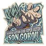 Dragon Ball Super Broly Travel Sticker A: Super Saiyan God Super Saiyan Son Goku (Anime Toy)