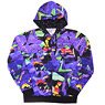 Evangelion Eva Unit 01 Full Graphic Light Parka L (Anime Toy)