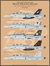 Decal Set for US Marine Corps F/A-18D`s at War `Death Dealing Deltas` (Decal)