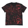 Full Metal Panic! Original Ver. ARX-8 Laevatein (Final Battle Type) All Print T-shirt Black M (Anime Toy)
