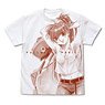 フルメタル・パニック！ 原作版 ナミ オールプリントTシャツ WHITE M (キャラクターグッズ)