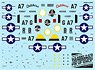 U.S. Army P-47D Thunderbolt `368th Fighter Group Pin up Girls` (Decal)
