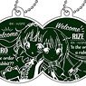 Is the Order a Rabbit?? Black Board Art Polycarbonate Key Chain (Set of 5) (Anime Toy)