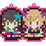 BanG Dream! Girls Band Party! Chara Dot Rubber Strap Poppin`Party (Set of 10) (Anime Toy)